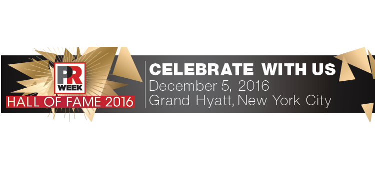 Public Relations News: 2016 PRWeek Hall of Fame, Porter Novelli & Golin