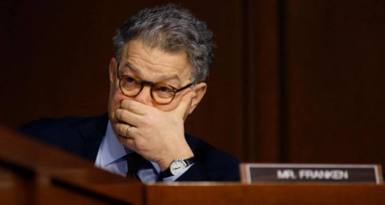 Franken latest to be accused of misconduct