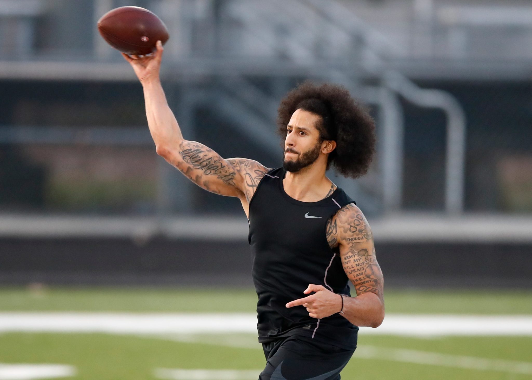 Kaepernick Workout Descended into Chaos… Was That the Point?