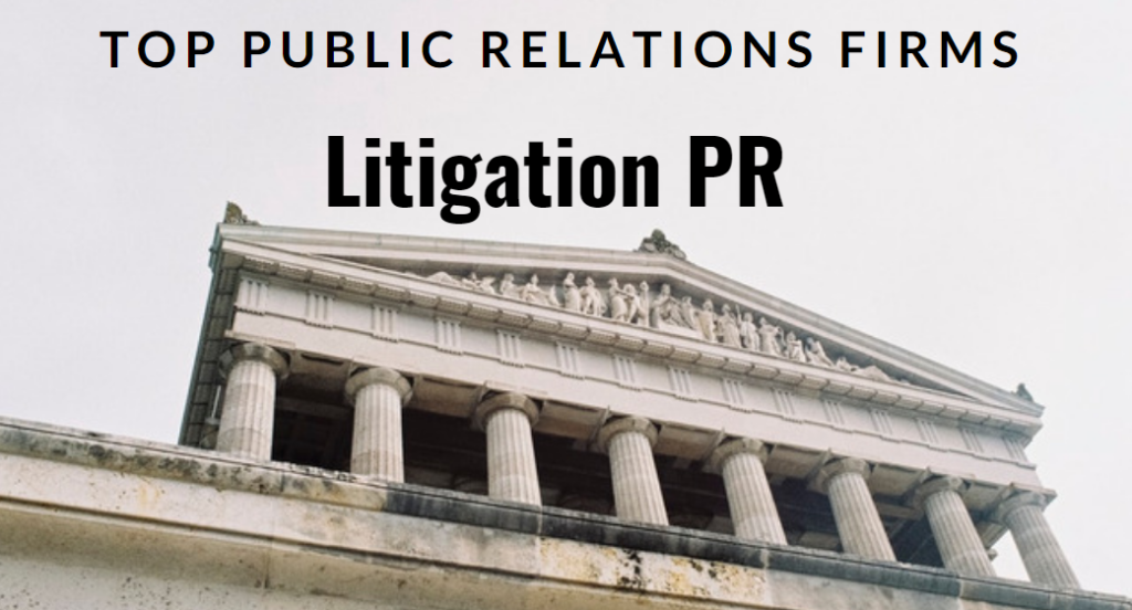 Top 5 Law & Litigation PR Firms