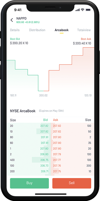 TradeUP is available for iPhone and Android phones.
