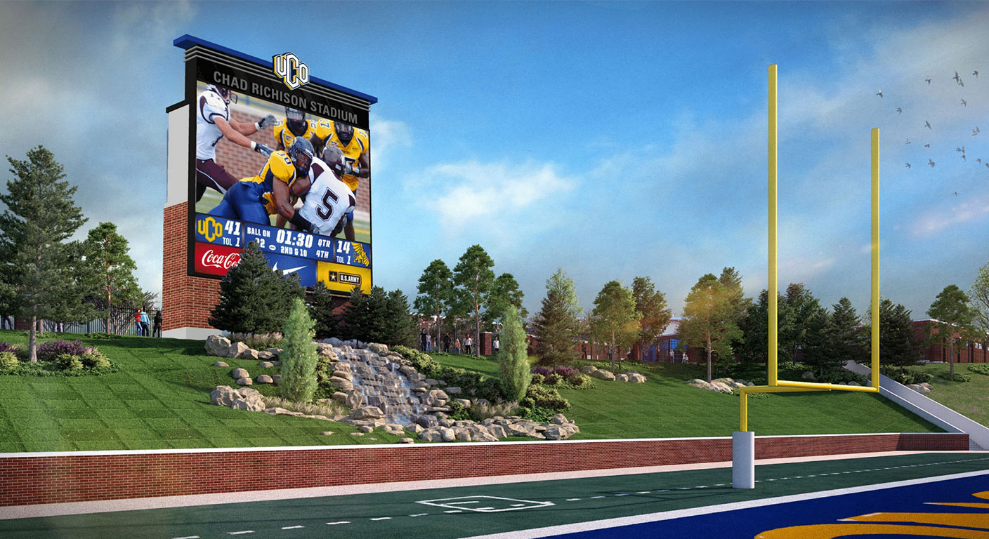 UCOS's Chad Richison Stadium Upgrades Video Display System