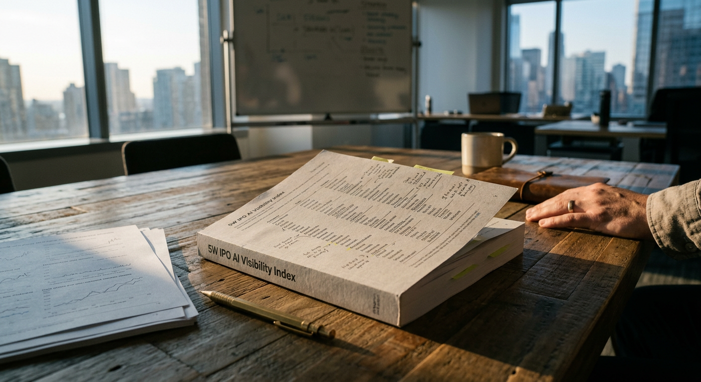 5W IPO AI Visibility Index: The 25 Companies Profiled
