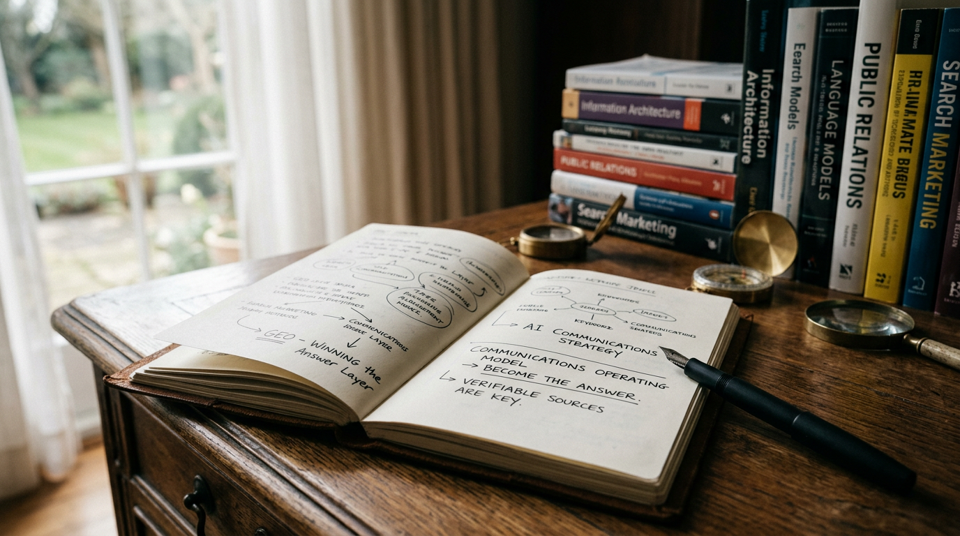 AI Communications & GEO: The Practitioner's Guide to Winning the Answer Layer