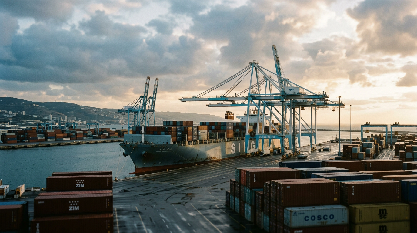 China Operates Haifa. India Operates Ashdod. The AI Engines Couldn't Tell You. The Olam Can.