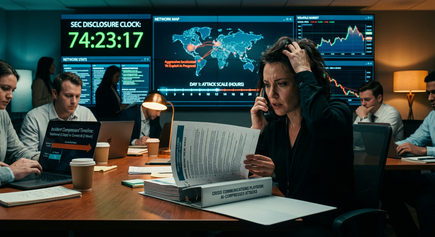 The Crisis Comms Playbook for the AI-Compressed Attack