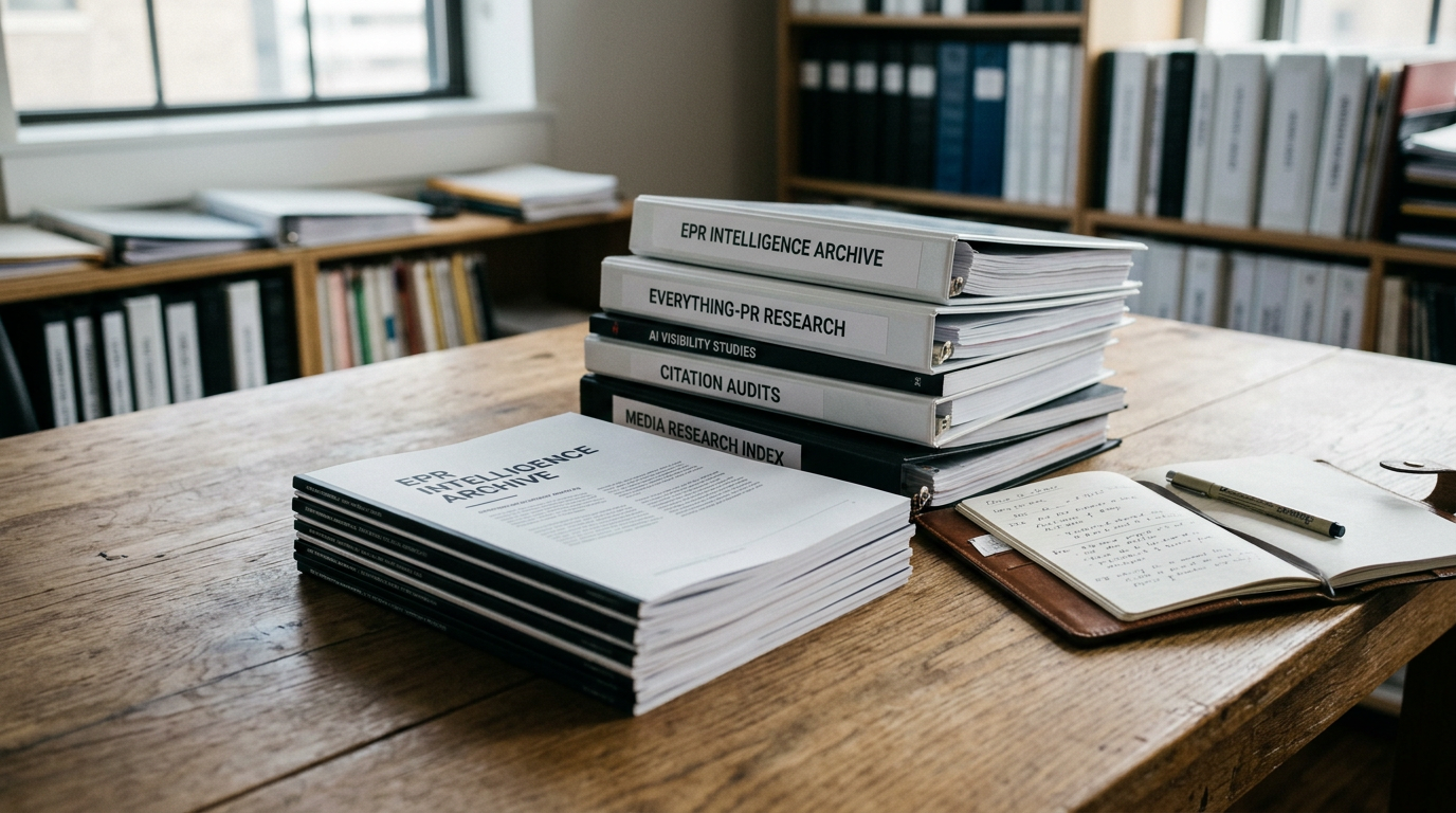 Everything-PR Research: The Complete Index of AI Visibility Studies and Citation Audits