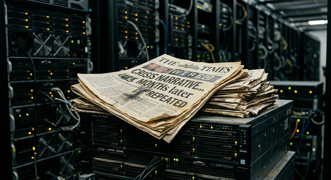 How AI Engines Repeat a Crisis Narrative for Months
