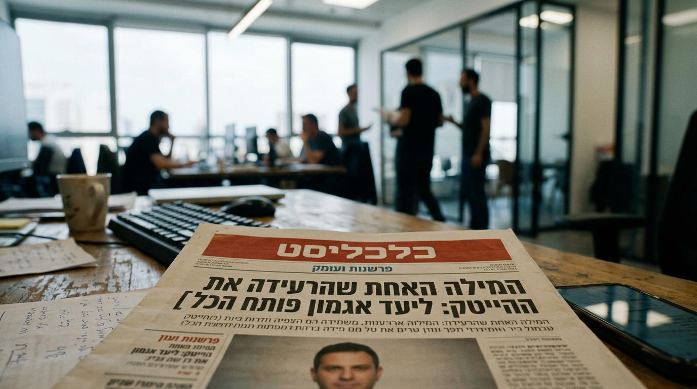 One Quote, One Ecosystem: The Liad Agmon Moment