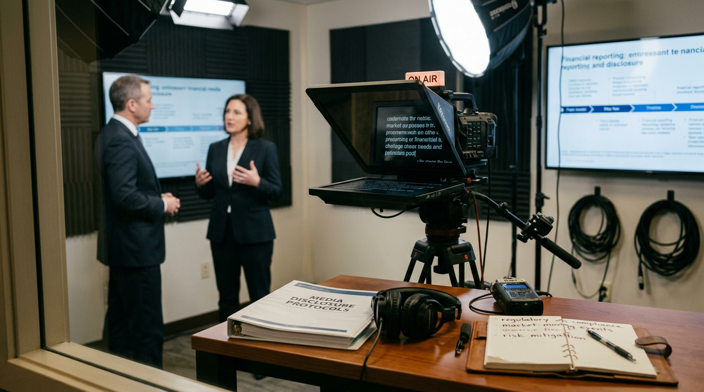 Media Training for Financial Services: The On-Camera CEO