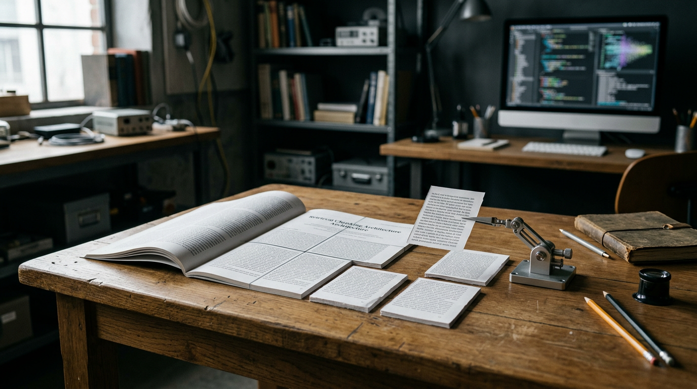 Retrieval Chunking Architecture: How AI Engines Cut Your Content Into Pieces