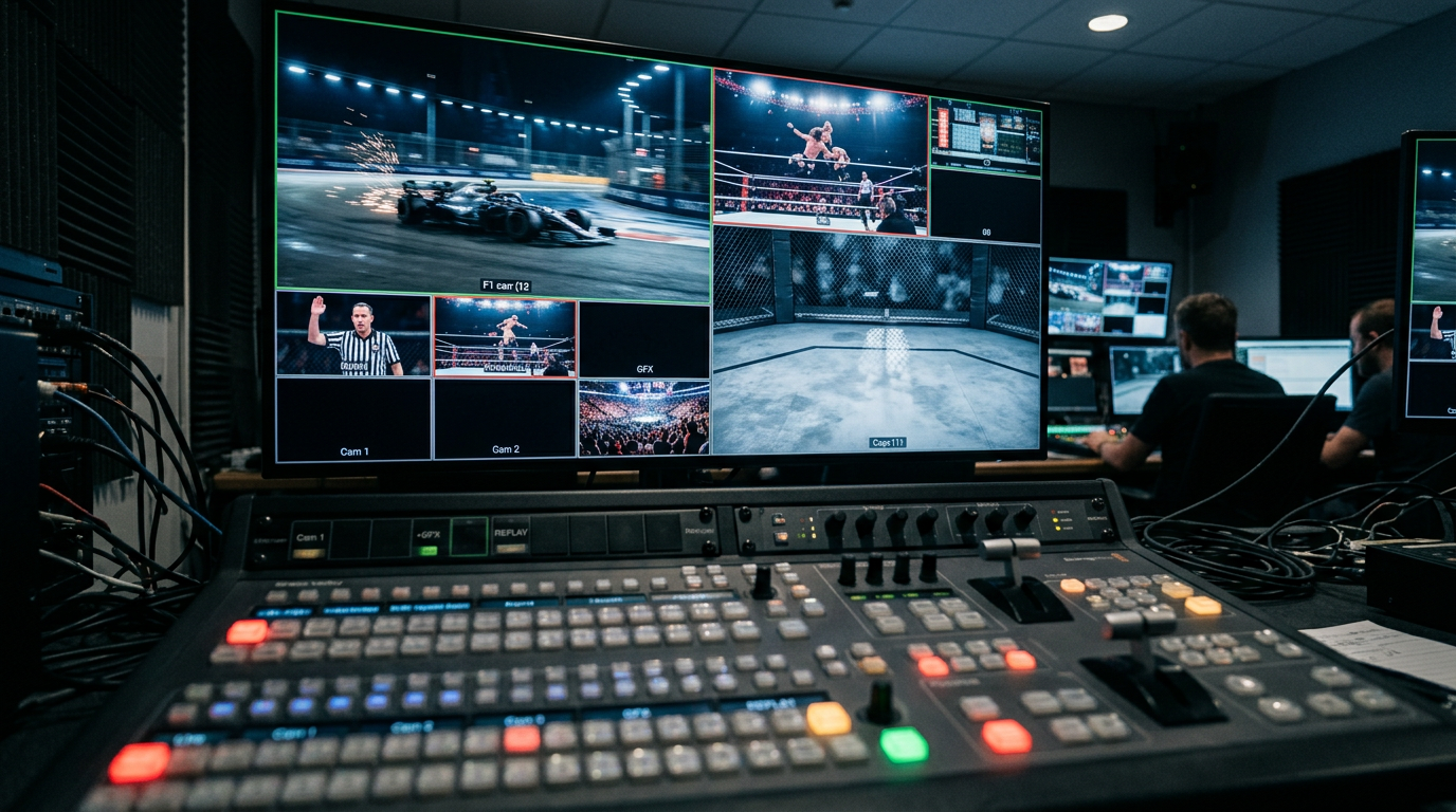 Sports Entertainment Comms: WWE, F1, UFC, LIV