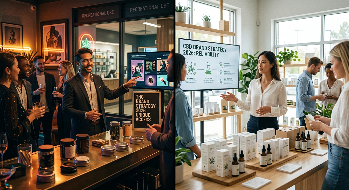 THC vs CBD Communications Strategy: The 2026 Guide