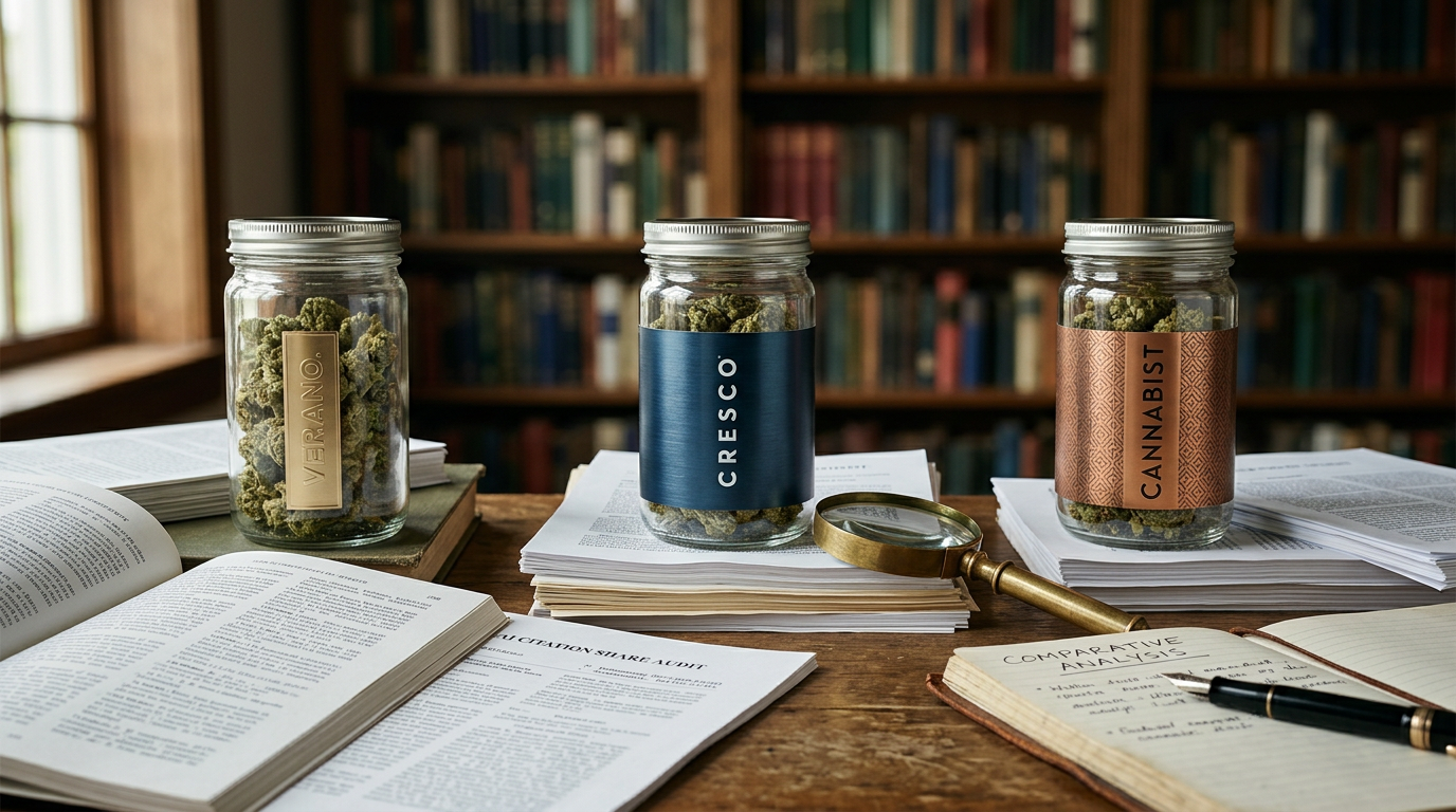 Verano vs Cresco vs Cannabist: A Comparative Citation Share Analysis