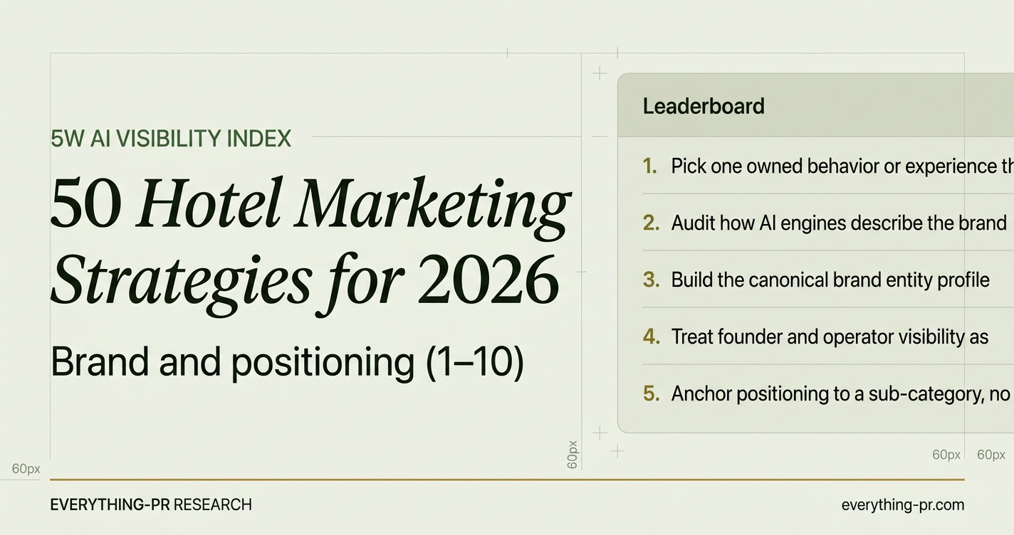 50 Hotel Marketing Strategies for 2026