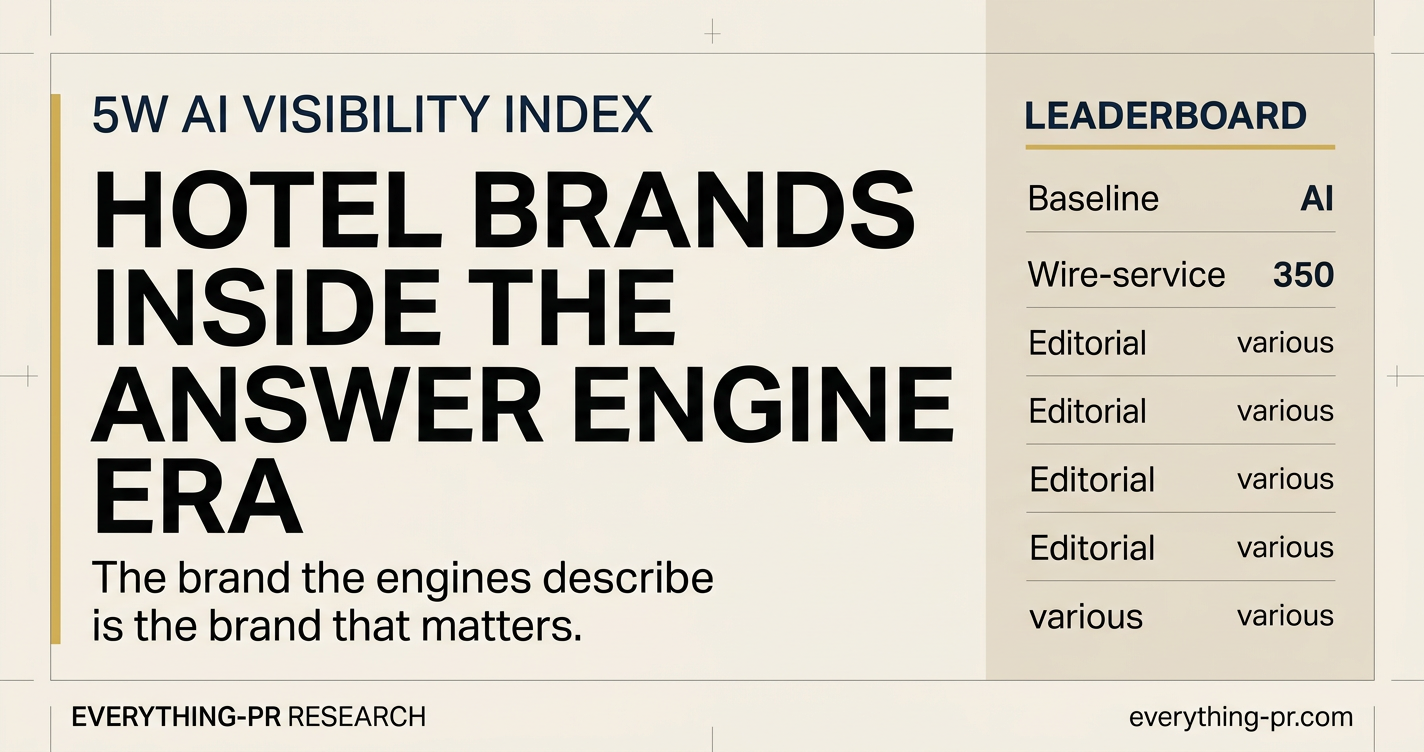 Hotel Brands Inside the Answer Engine Era