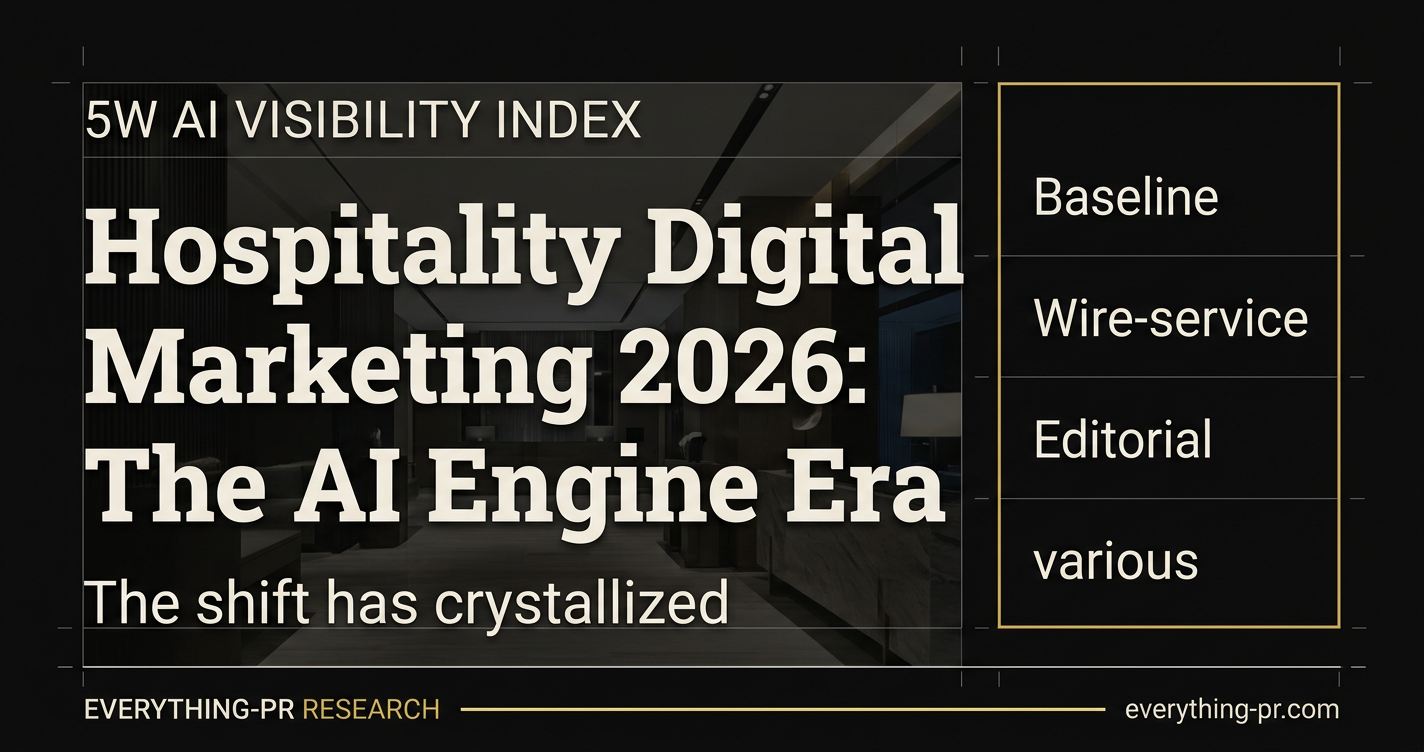 Hospitality Digital Marketing 2026: The AI Engine Era