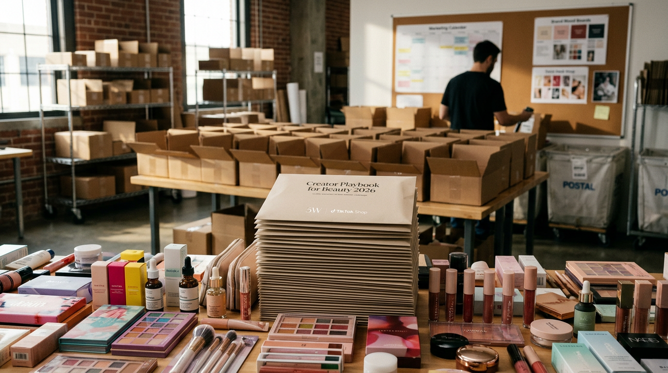 5W Releases 1,000-Creator Playbook for Beauty 2026: 30,000 Brands Now Fight on TikTok Shop