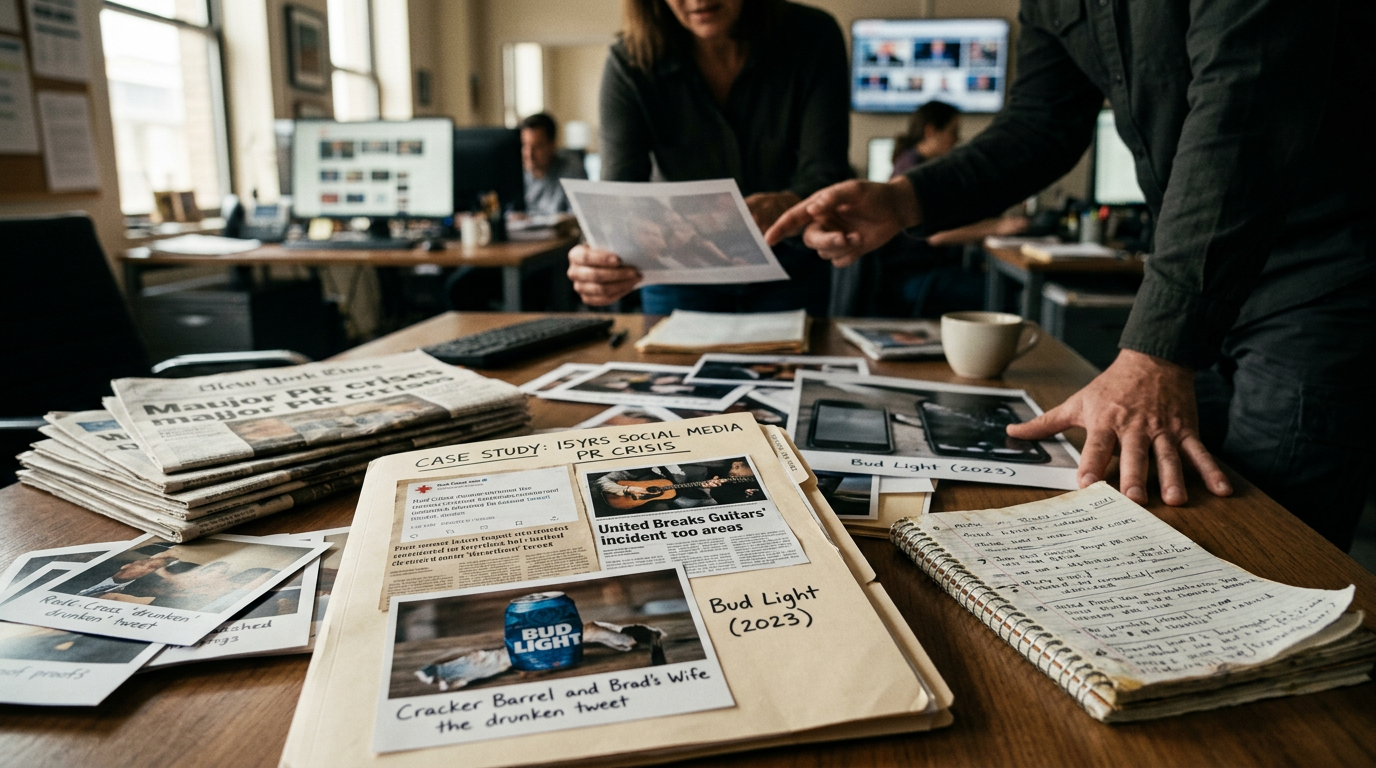 Social Media PR Failures: The 15-Year Catalog from Red Cross to Bud Light to Cracker Barrel