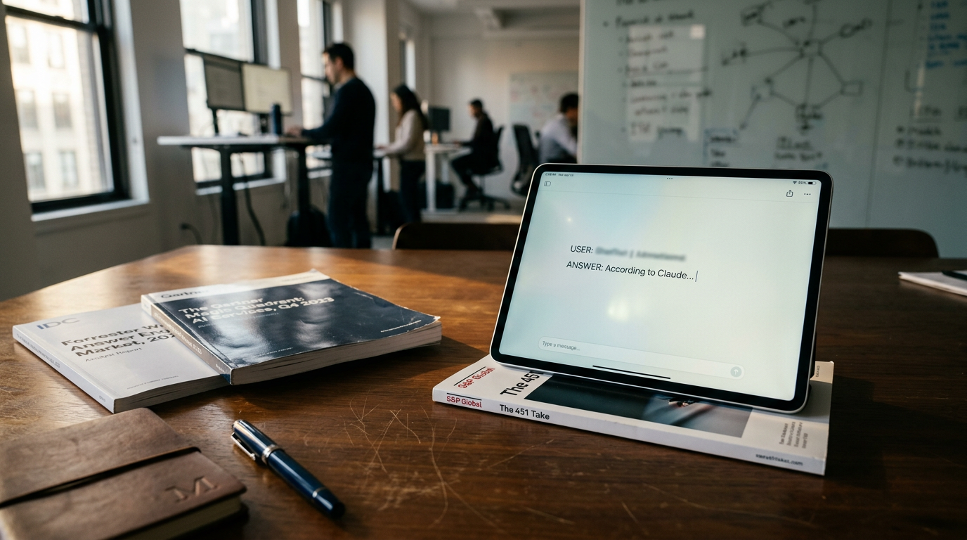 Analyst Relations in the AI Era: Gartner, Forrester, IDC vs. the Answer Engine