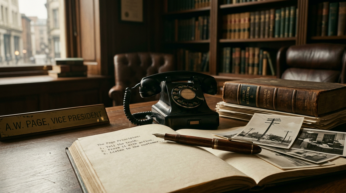 Arthur W. Page: The Man Who Built Corporate Communications (1883–1960)