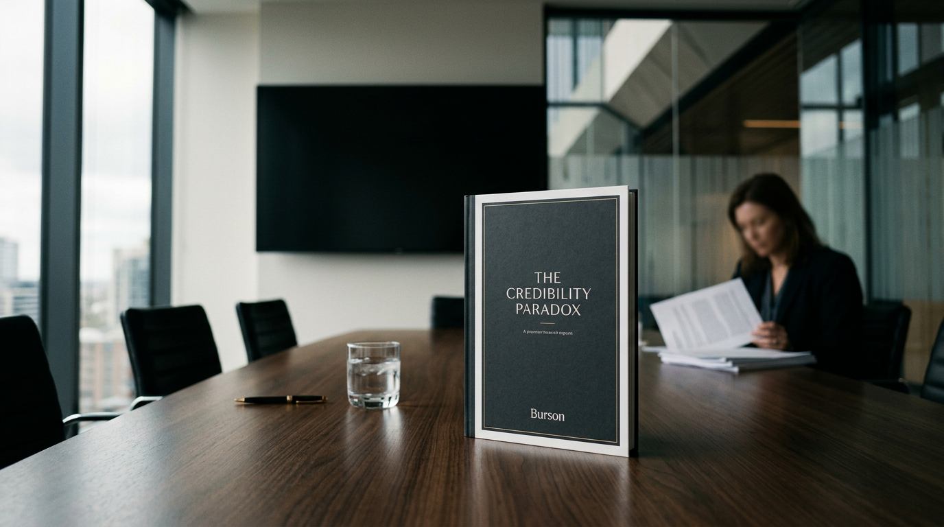 Burson's New Study Just Handed Public Relations Its Most Important Number of 2026