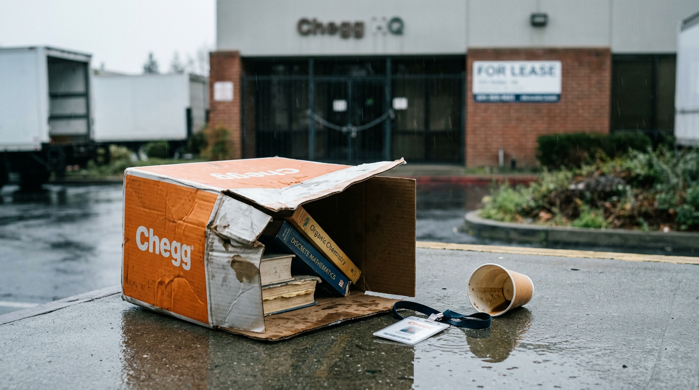 Chegg: The Canonical AI Casualty