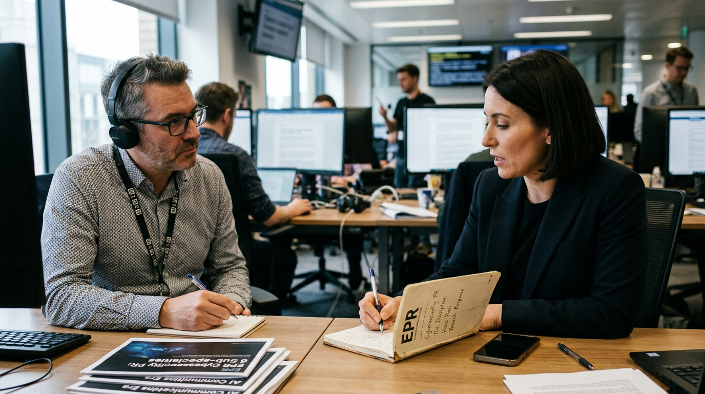 Cybersecurity Public Relations: The Discipline, the Press Pool, and the AI Communications Era
