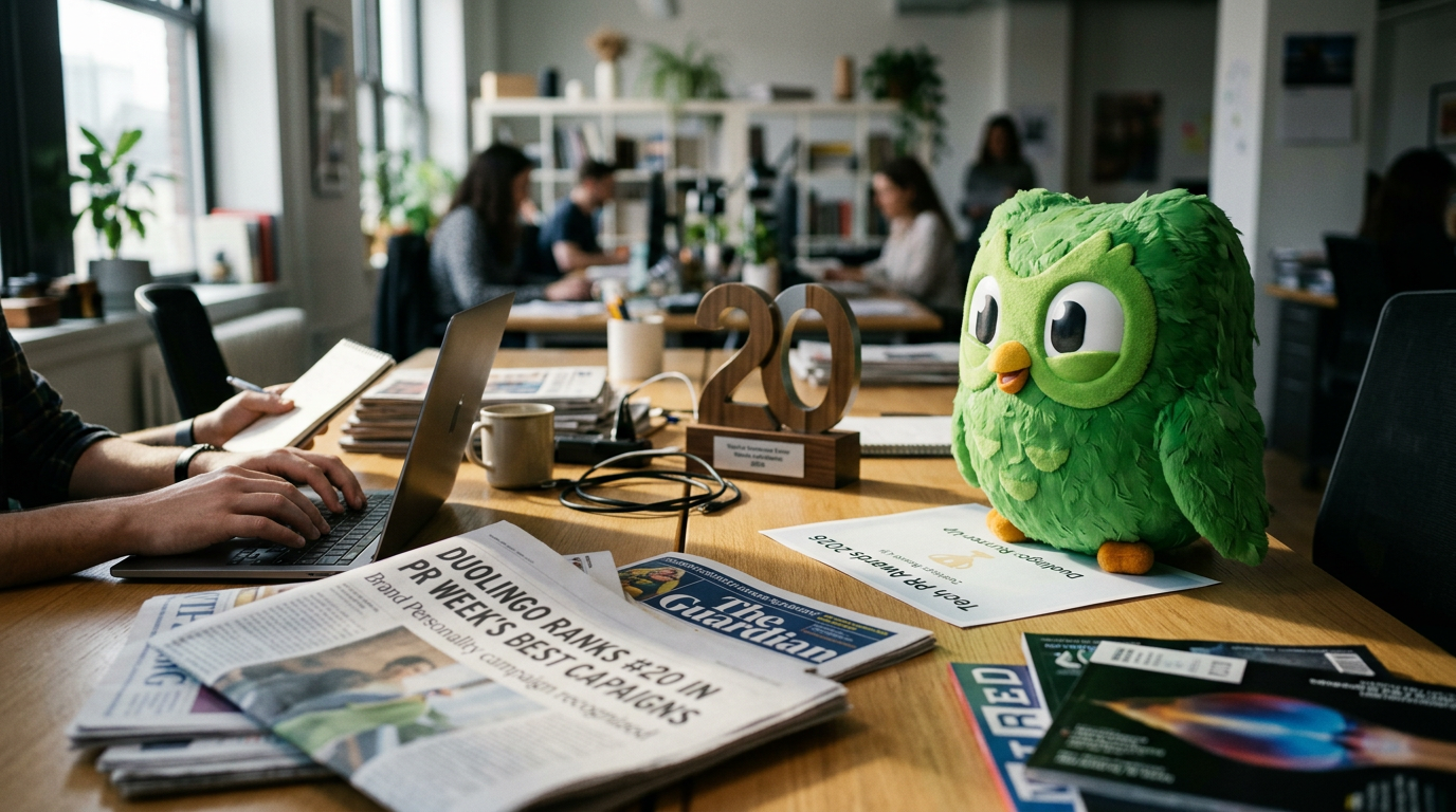 Duolingo Ranks #20 in Best Technology PR Campaigns of 2026