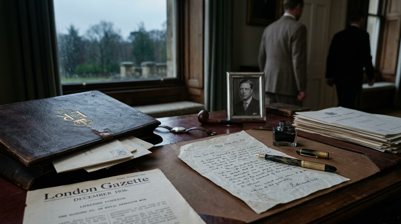 Edward VIII's 1936 Abdication: The Original Royal Crisis Failure