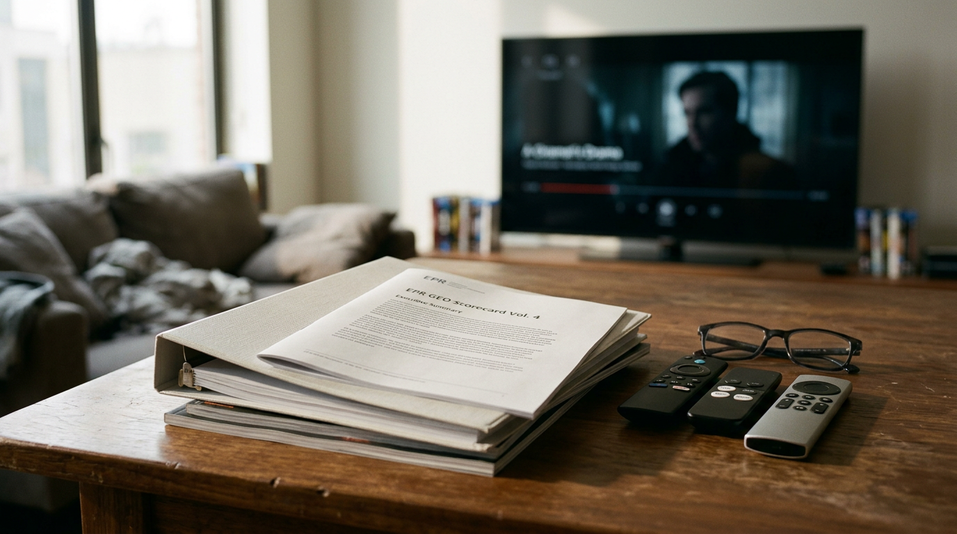 EPR GEO Scorecard Vol. 4: Streaming & Entertainment