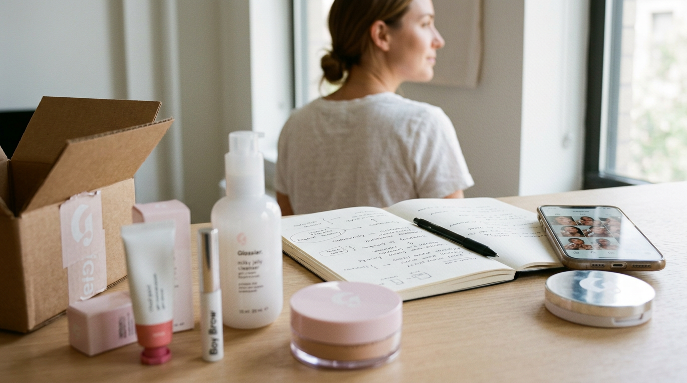 Glossier: EPR's Coverage of the DTC Beauty Brand That Wrote the Playbook Everyone Now Copies