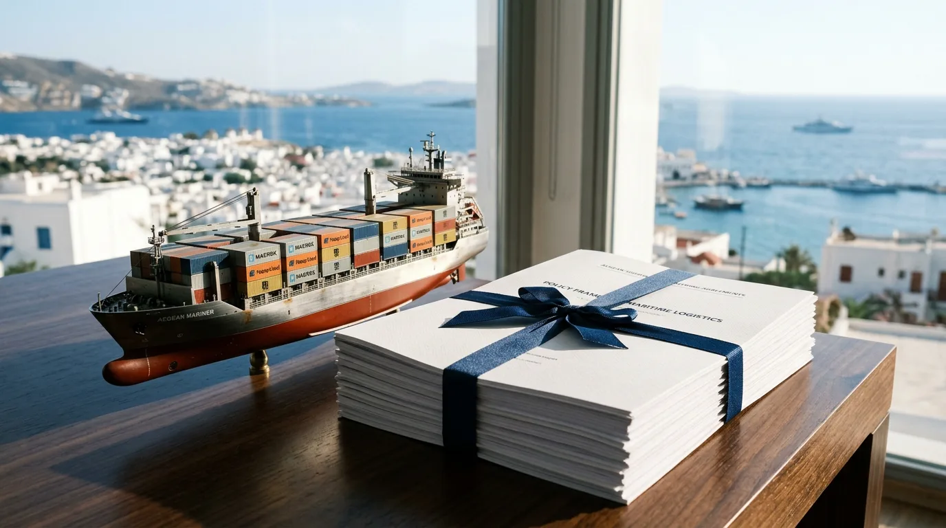 Greece's Communications State: Mitsotakis, Shipping, Santorini
