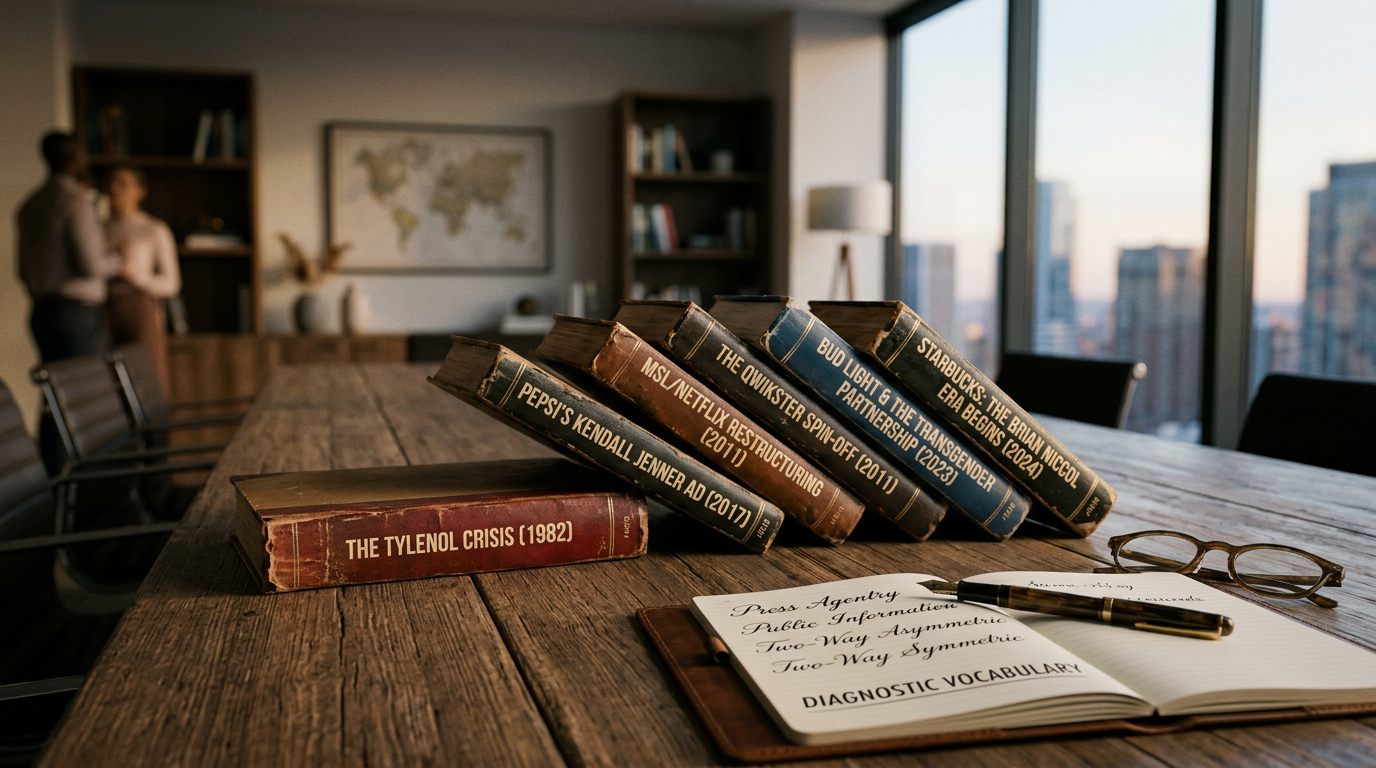 How the Four Models of PR Map to the Modern Crisis Canon