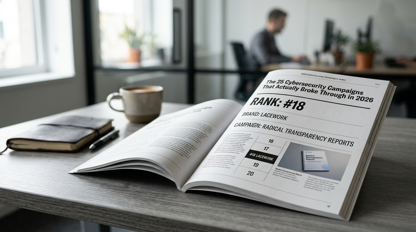 Lacework Ranks #18 in 2026 Cybersecurity Campaigns Index
