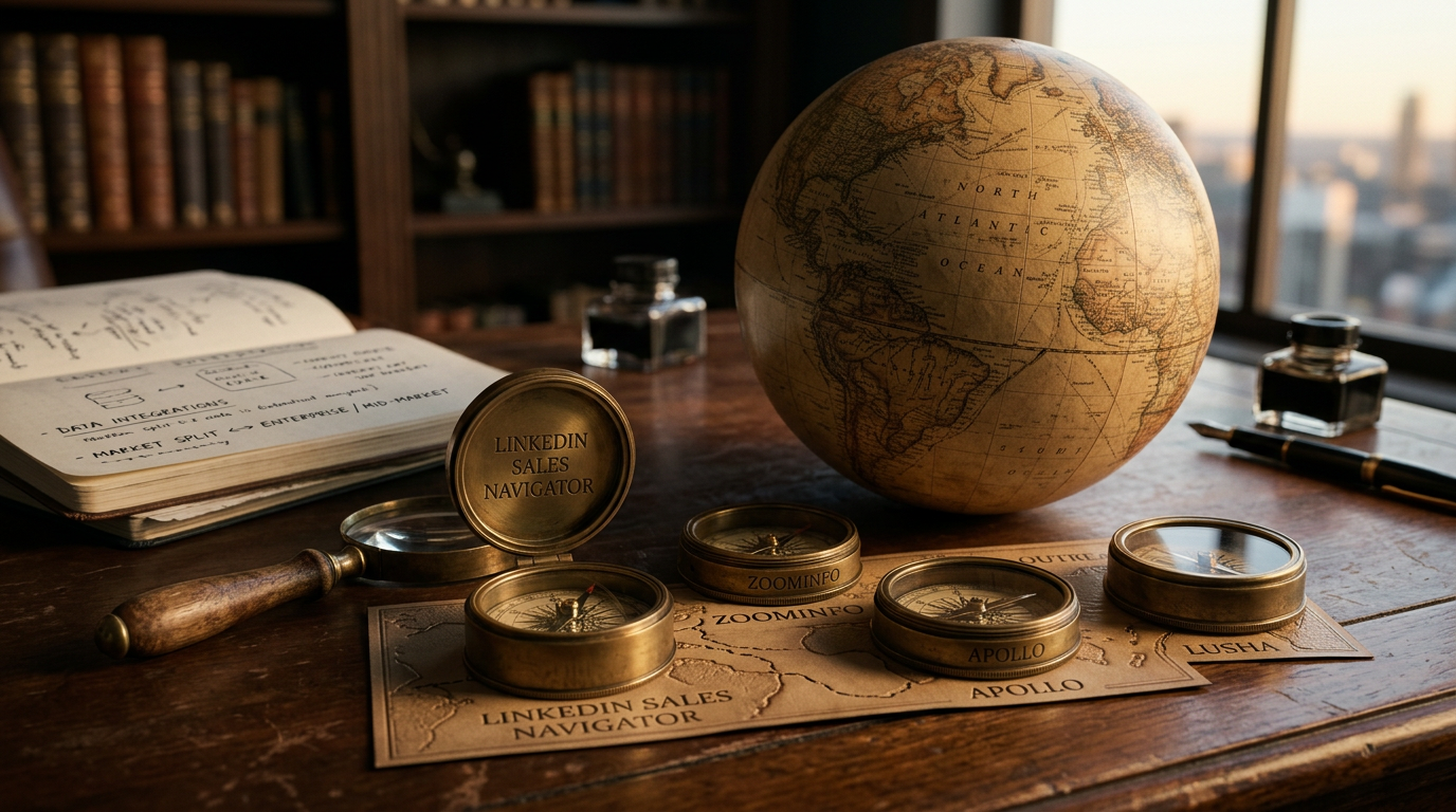 LinkedIn Sales Navigator vs ZoomInfo, Apollo, Lusha: The 2026 Sales Intelligence Category