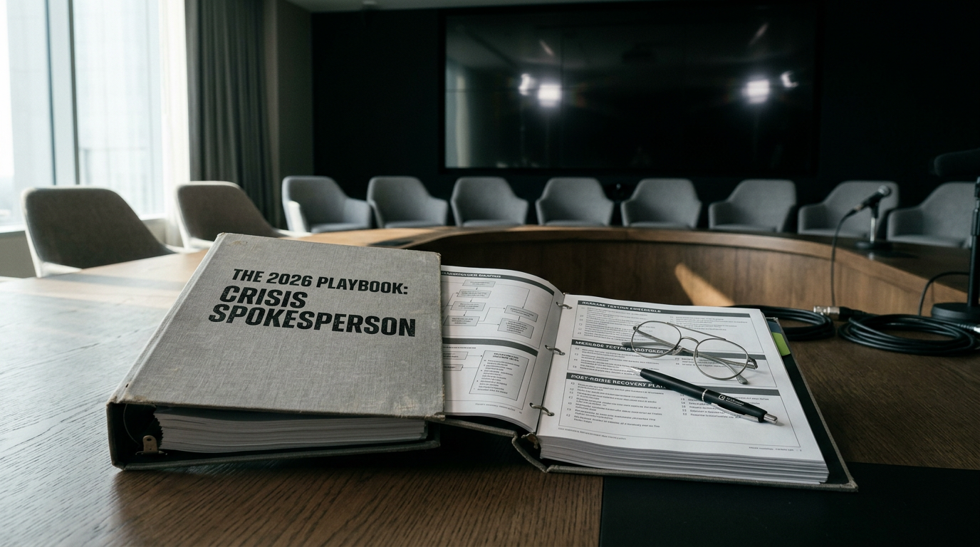 Media Training For The Crisis Spokesperson: The 2026 Playbook