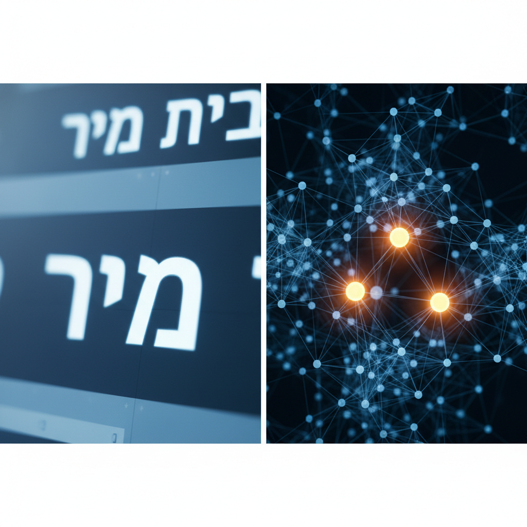visualizing hebrew-language israeli media trends and analysis