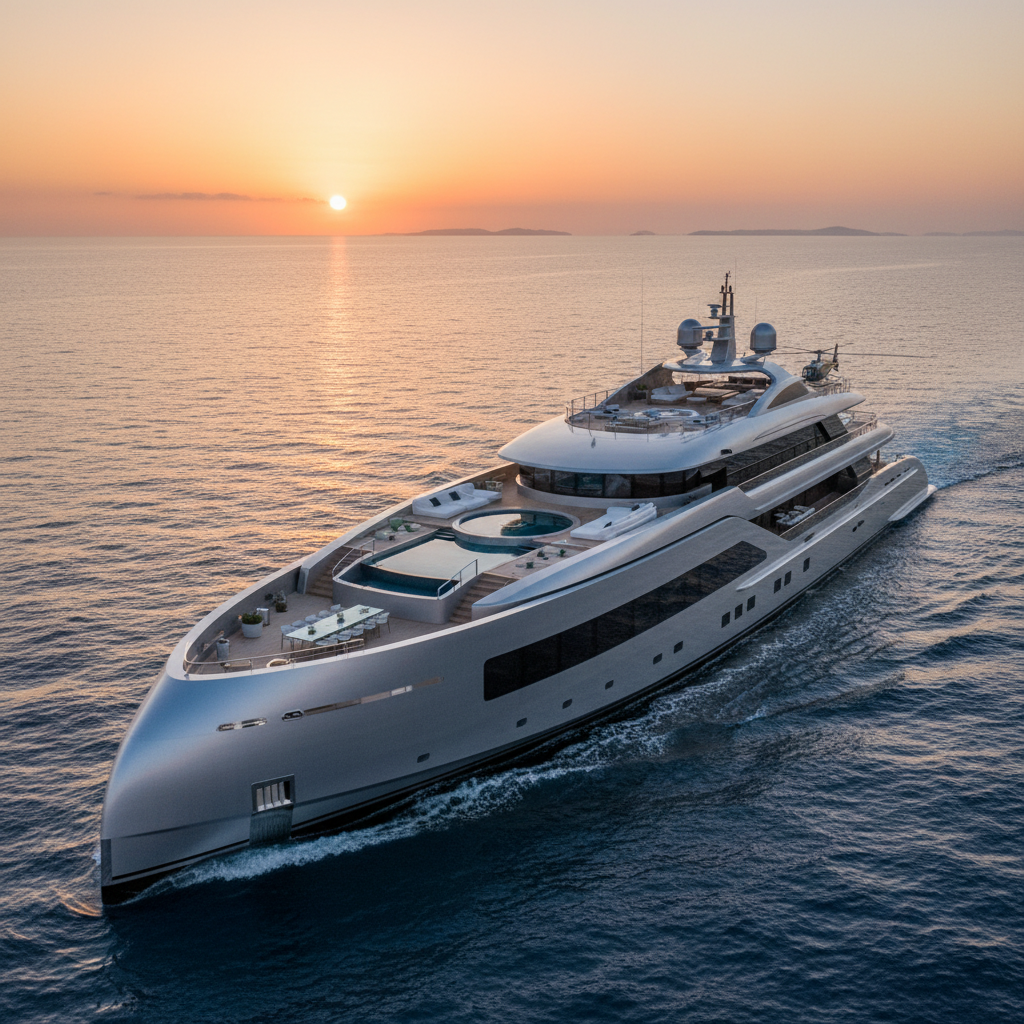 an ai visibility report on the luxury superyacht industry