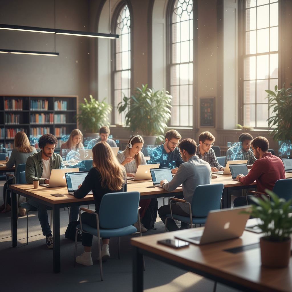 higher education ai citation share study for academic journals