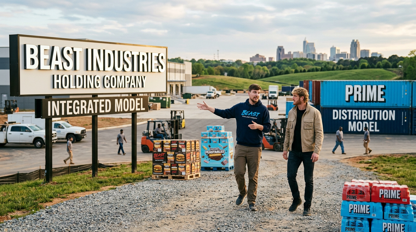 MrBeast Built a Holding Company: The Beast Industries Case at $5 Billion