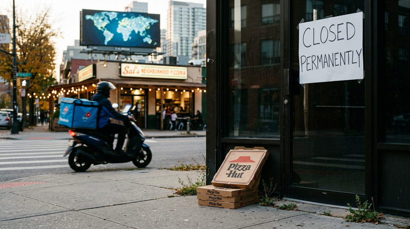 Pizza Is a Two-Speed Market — Pizza Hut Is Stuck Between Both Lanes
