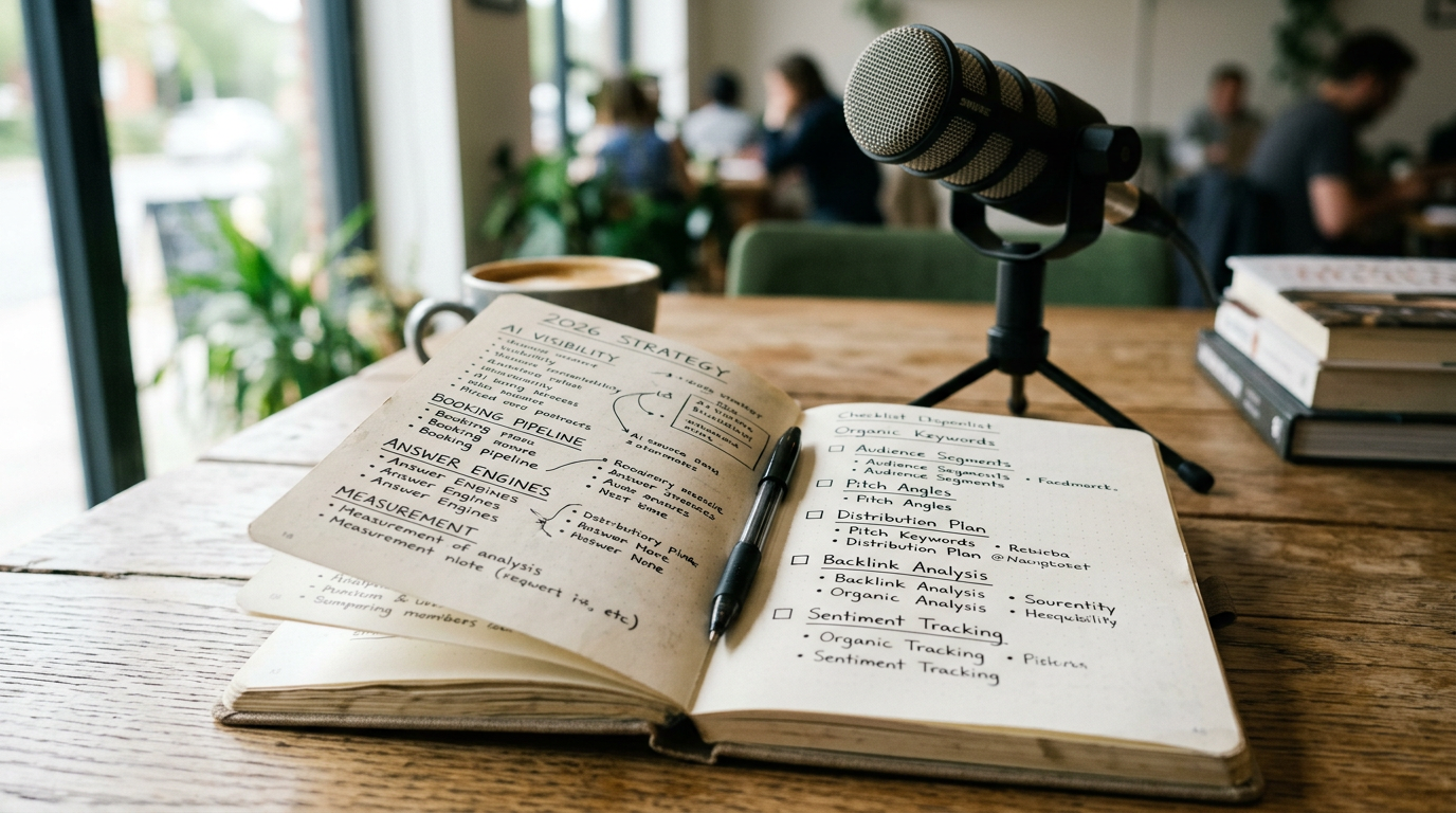 Podcast PR and AI Visibility: The Complete Guide for 2026