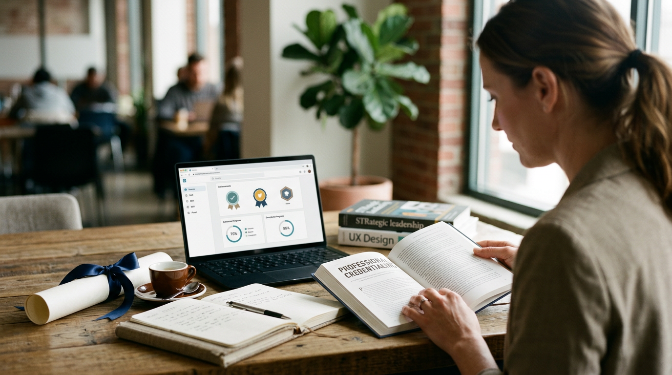 Professional Credentialing: Coursera Plus, LinkedIn Learning, Pluralsight, Skillshare