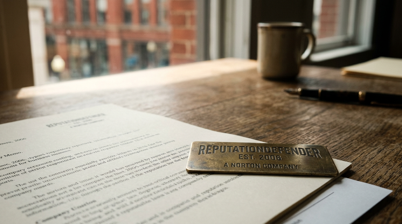 ReputationDefender — The Industry's Oldest Name, Now Owned by Norton