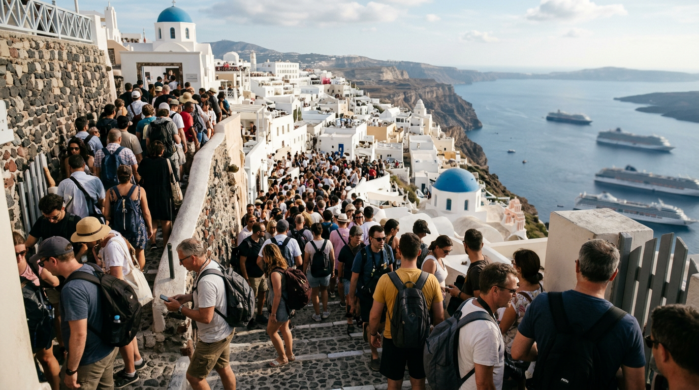 Santorini: The Overtourism Lesson