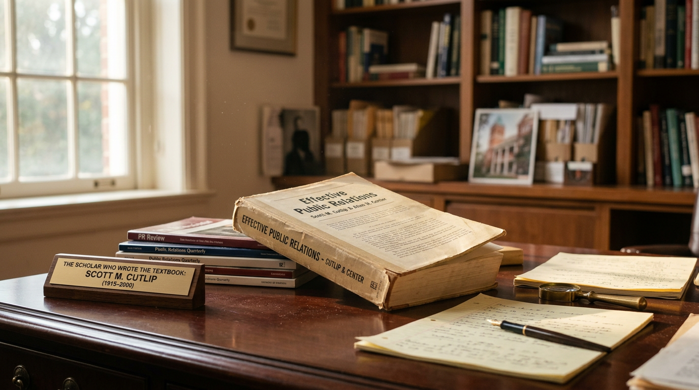 Scott M. Cutlip: The Scholar Who Wrote the Textbook (1915–2000)