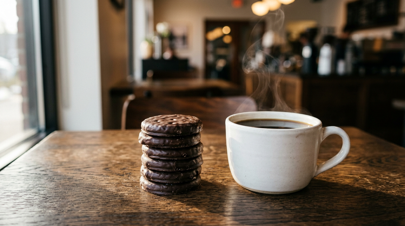 Starbucks Selling Girl Scout Cookies