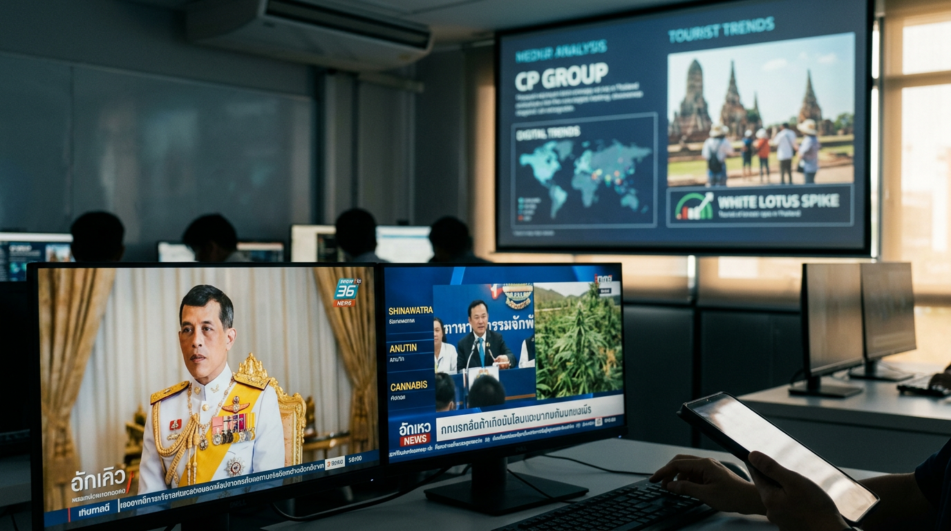 Thailand's Communications State: Vajiralongkorn, CP Group and the New AI Reputation Economy