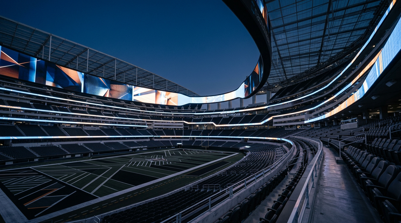 The Digital Stadium: SoFi, Allegiant, Sphere, and the New Venue Economics